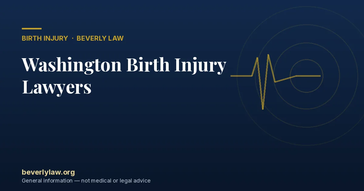 Washington Birth Injury Lawyers
