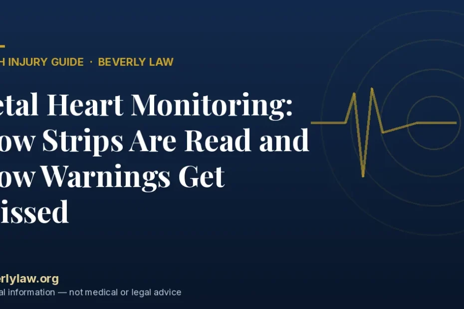Fetal Heart Monitoring: How Strips Are Read and How Warnings Get Missed